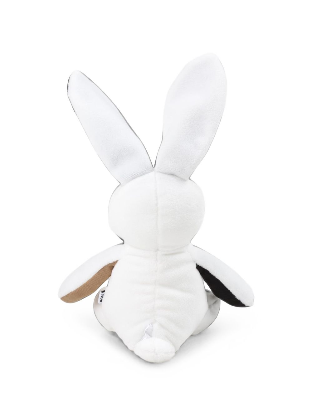 Polyester eco-pelliccia cuddly toy, branded embroideries under feet, branded woven label sul retro. Dimensions : 40 cm length (standing position e ears up) 17 cm height (sitting position e ears down). Sold in a zipped pouch J51013 10P BOSS KIDSWEAR 