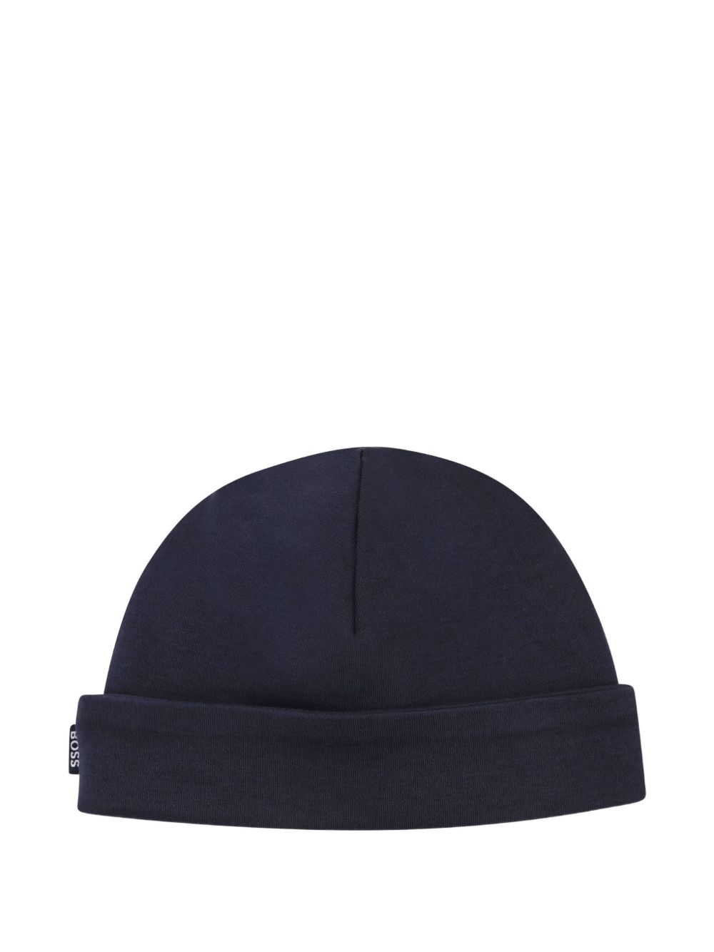 Pyjama, hat e bib set. Pyjamas in 100% organic cotton interlock, snap chiusura sul davanti, a contrasto cut-outs sul davanti, woven logo label. Hat e bib in 100% cotton interlock, woven logo label sul side of hat, iconic in maglia stripe sul edge of  J53292 849 BOSS KIDSWEAR 