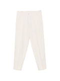 Pantaloni con pinces latte