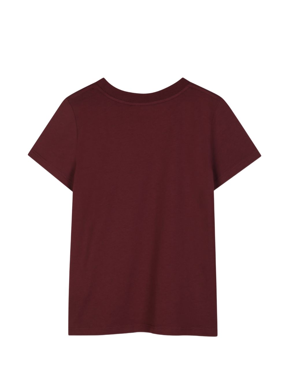 T-shirt in jersey containing cotton from organic farming, chloé logo printed on davanti. C21301 94E CHLOE KIDS 