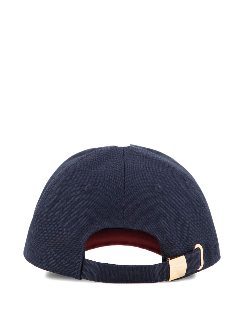 Canvas cap, containing cotton from organic farming, con chloé logo ricamato on davanti, regolabile con buckle on retro. C21310 859 CHLOE KIDS 