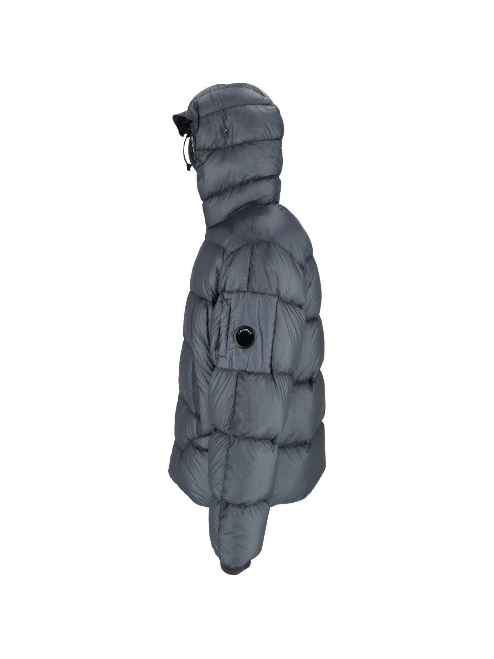 Giubbino con lenti sul cappuccio blu 21CMOW215A110416A 871 CP COMPANY 