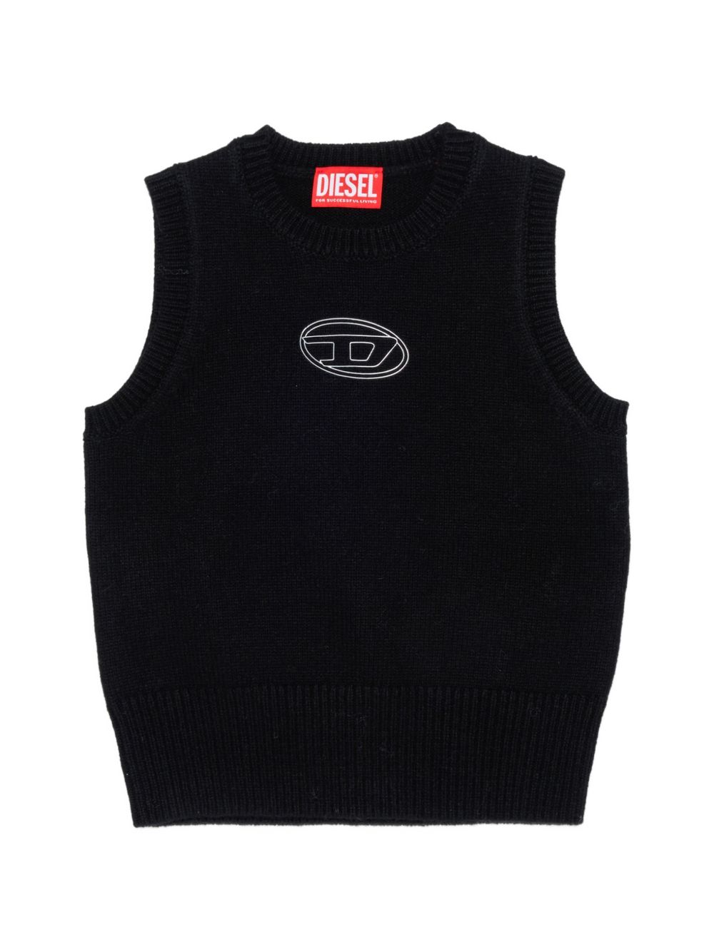 Maglia in Lana Nero J02930KYAYX K900 DIESEL KIDS 