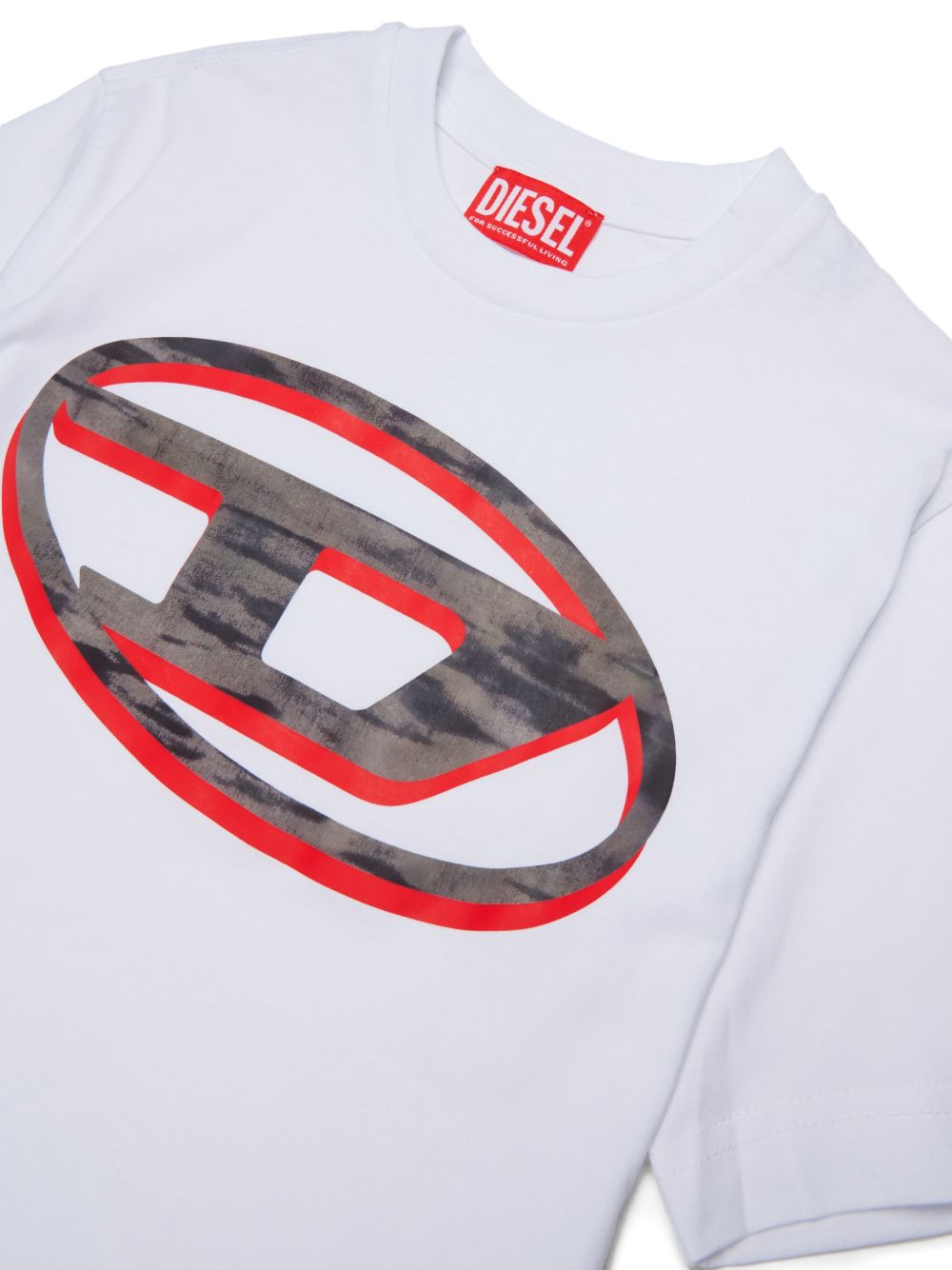 T-shirt Bianco J02969KYA1Y K100 DIESEL KIDS 