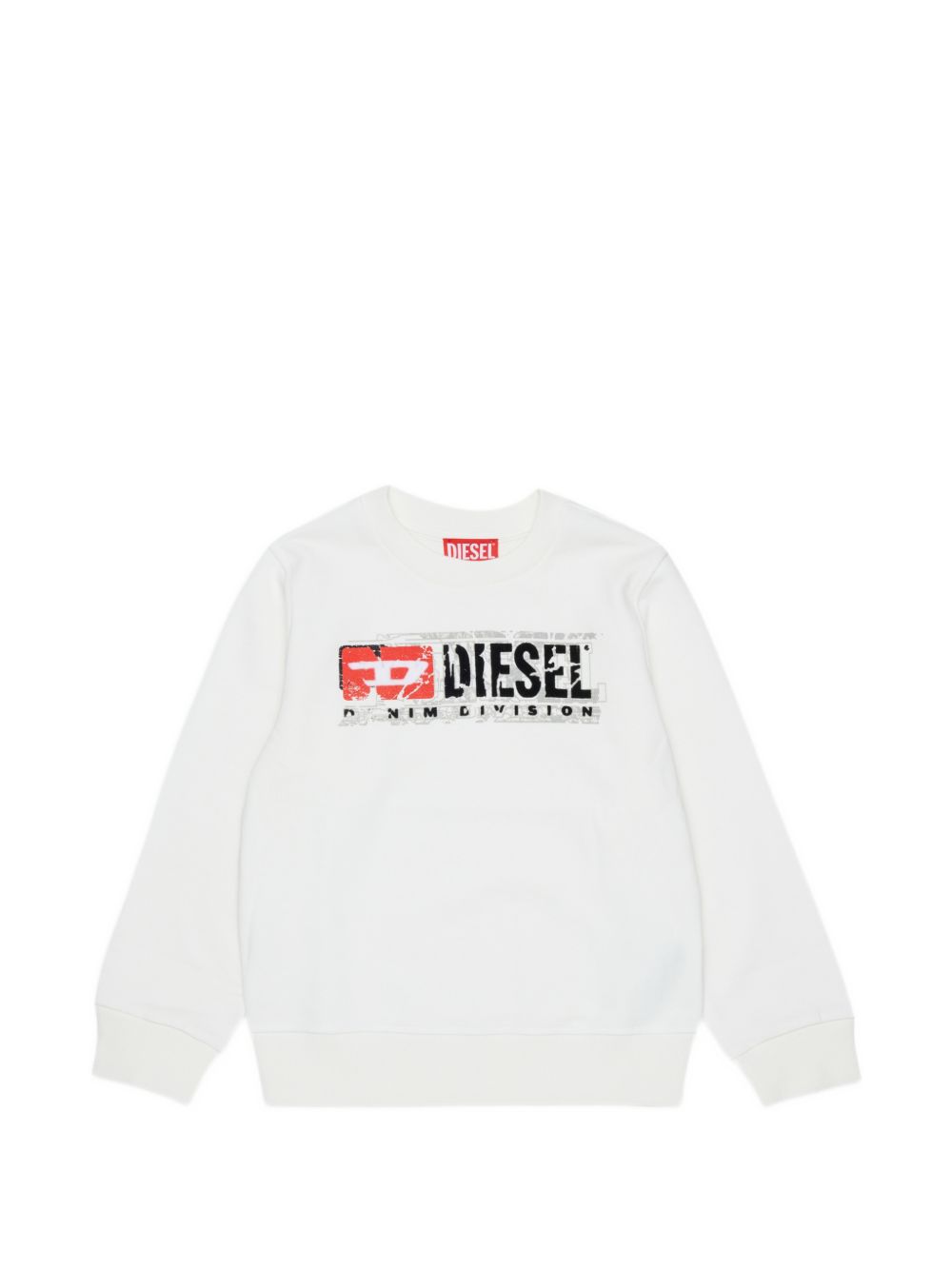Felpa Bianco J02973KYAVF K141 DIESEL KIDS 