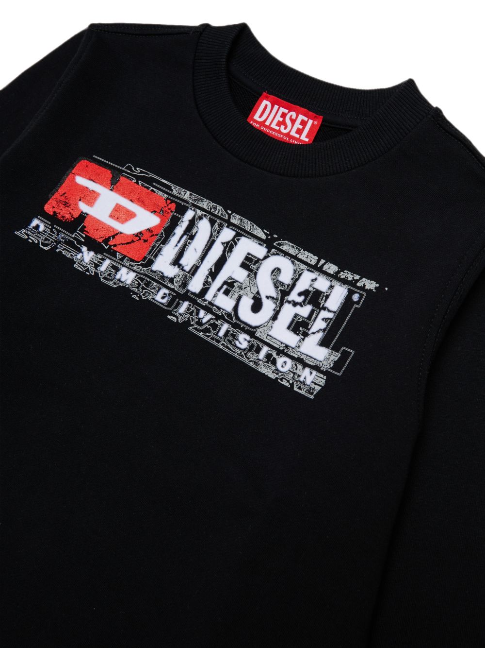 Felpa Nero J02973KYAVF K900 DIESEL KIDS 