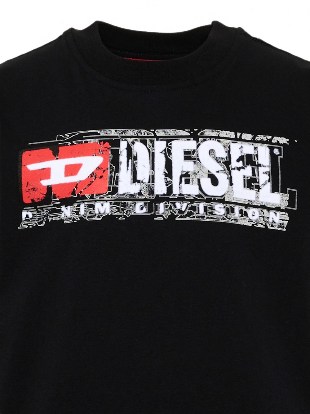 T-shirt Nero J0297600YI9 K900 DIESEL KIDS 