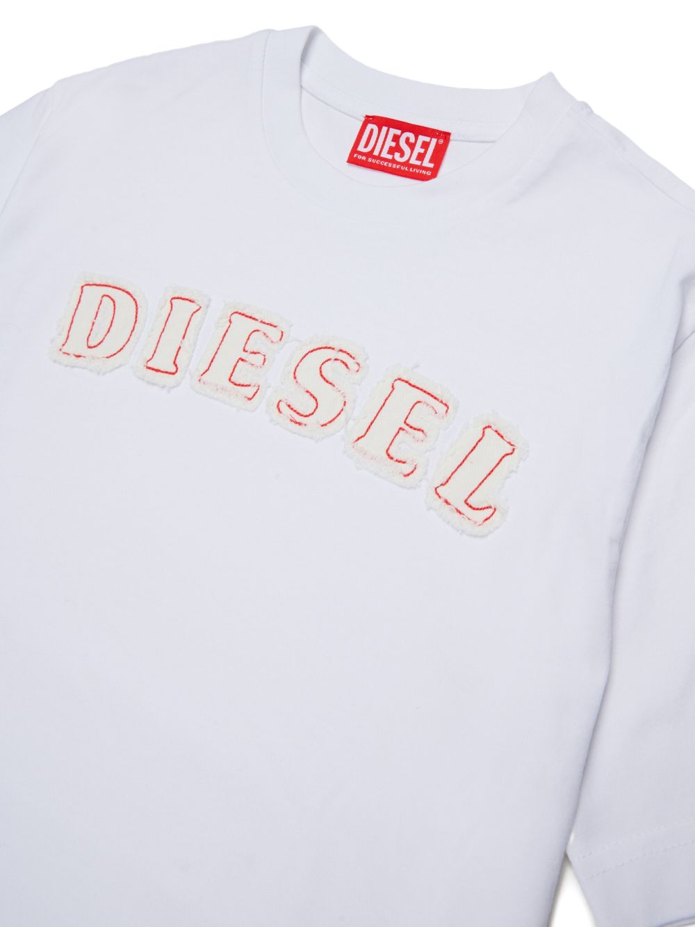 T-shirt Bianco J02992KYA1Y K100 DIESEL KIDS 