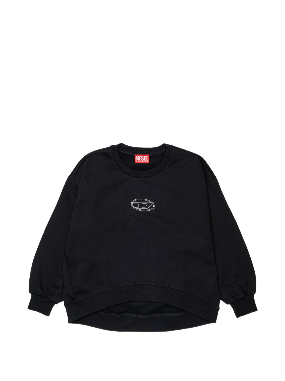 Felpa Nero J03017KYAZ3 K900 DIESEL KIDS 
