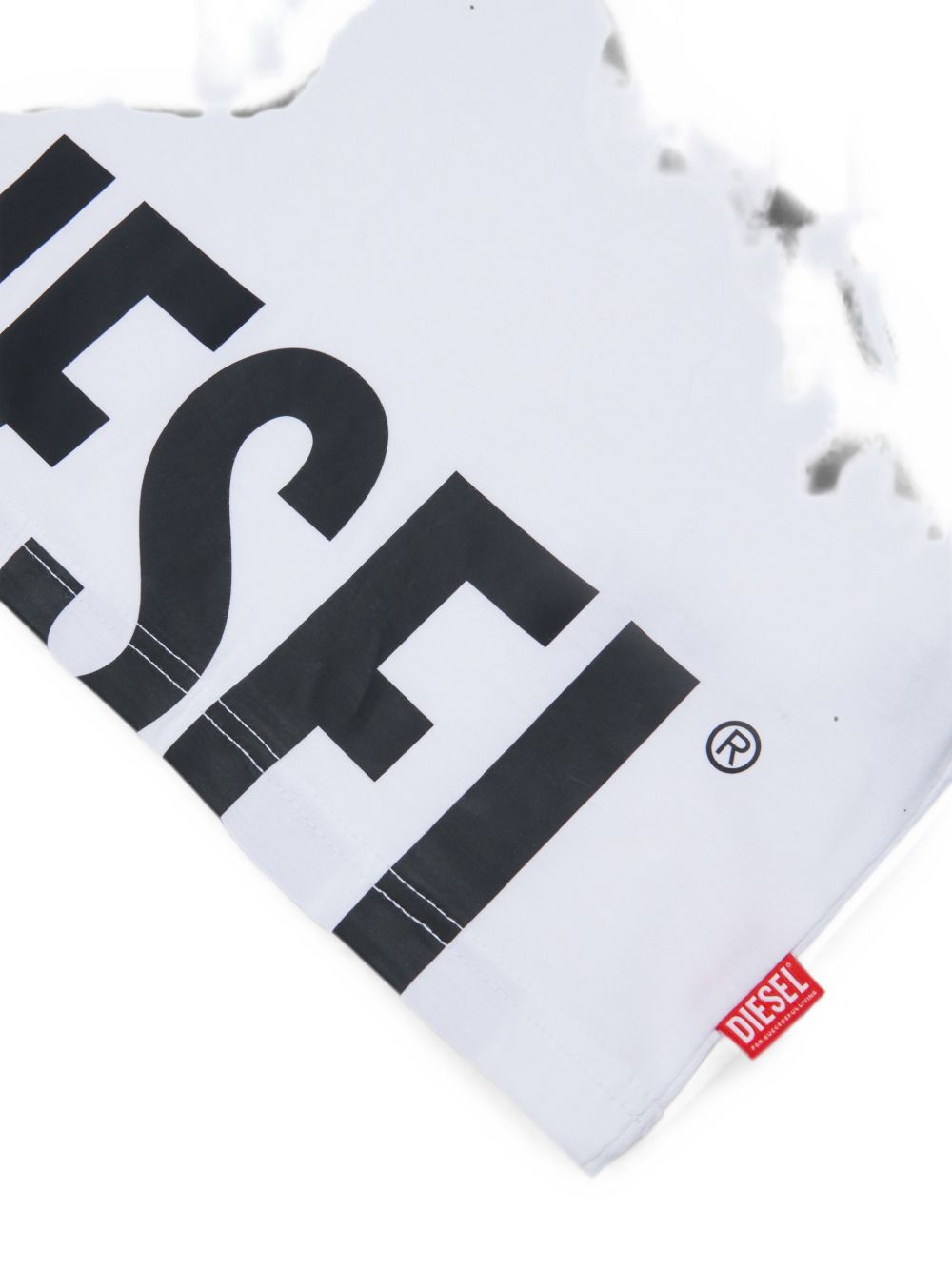 T-shirt Bianco J0304000YI9 K100 DIESEL KIDS 