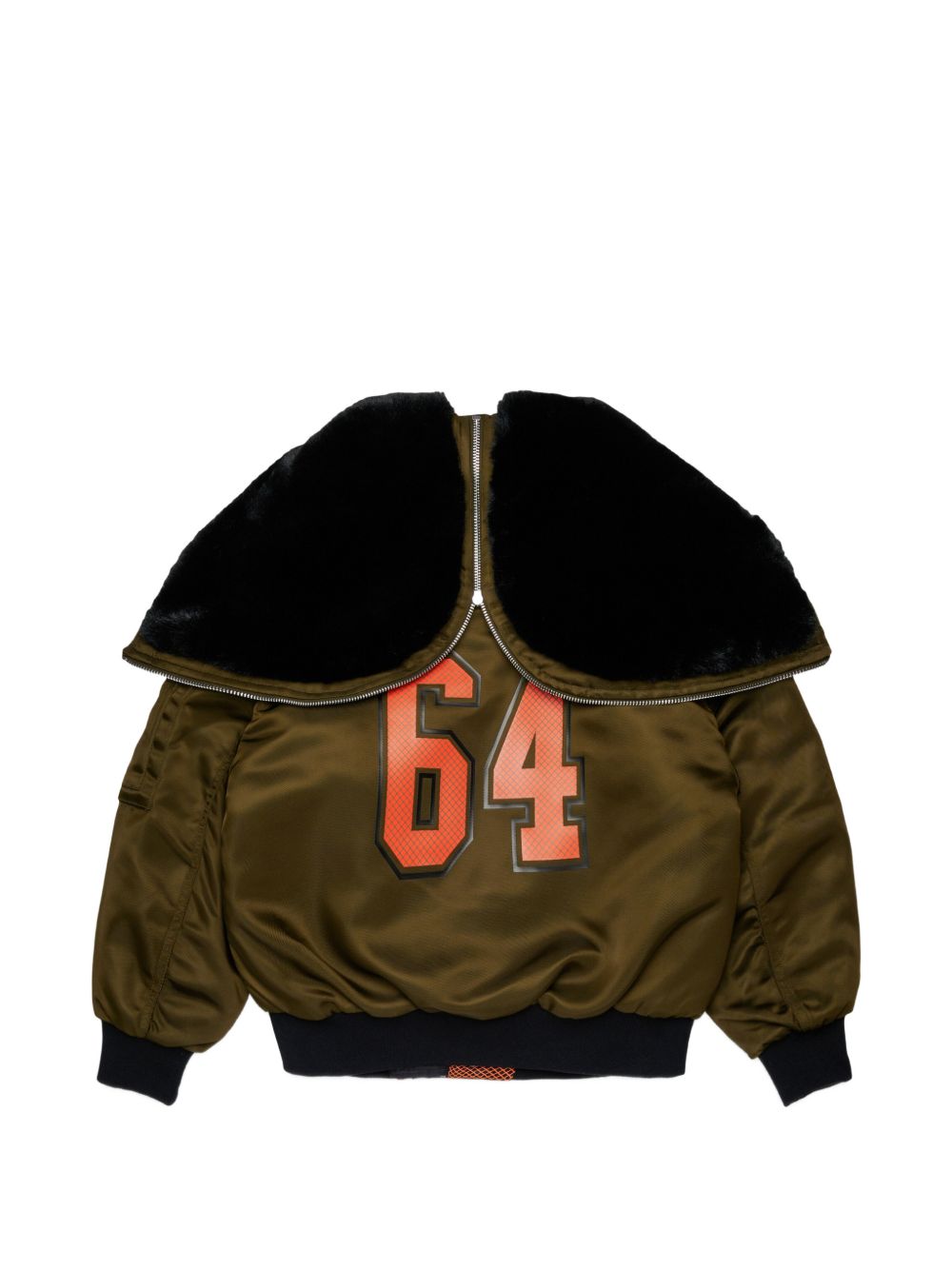 Giubbino Tarmac Green DQ3412D0AIB DQ558 DSQUARED KIDS 
