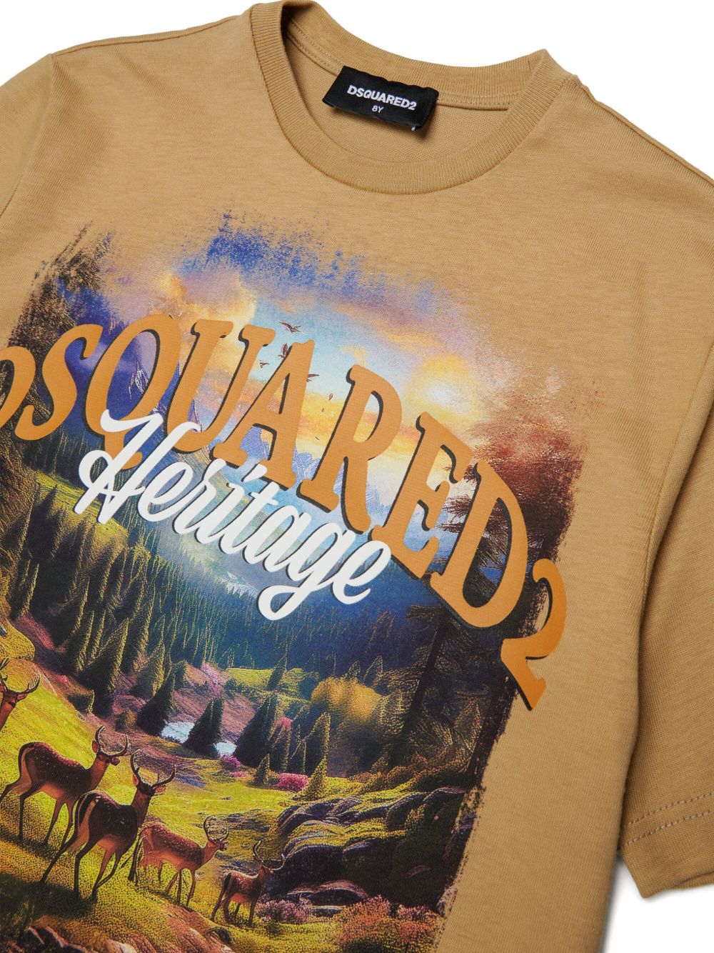 T-shirt Lark DQ3419D0AIQ DQ776 DSQUARED KIDS 