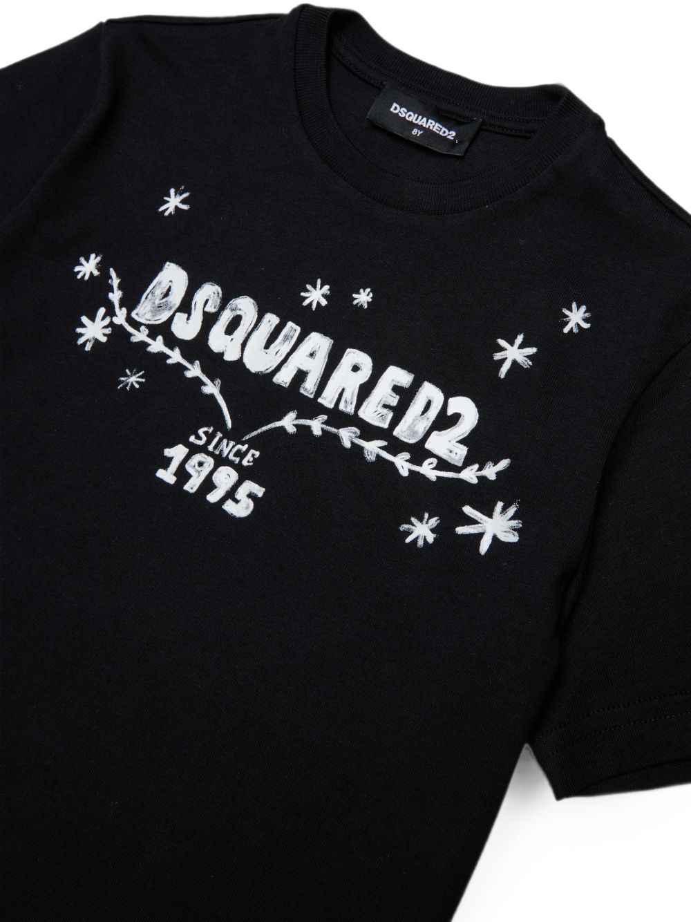 T-shirt Nero DQ3445D0AJ1 DQ900 DSQUARED KIDS 