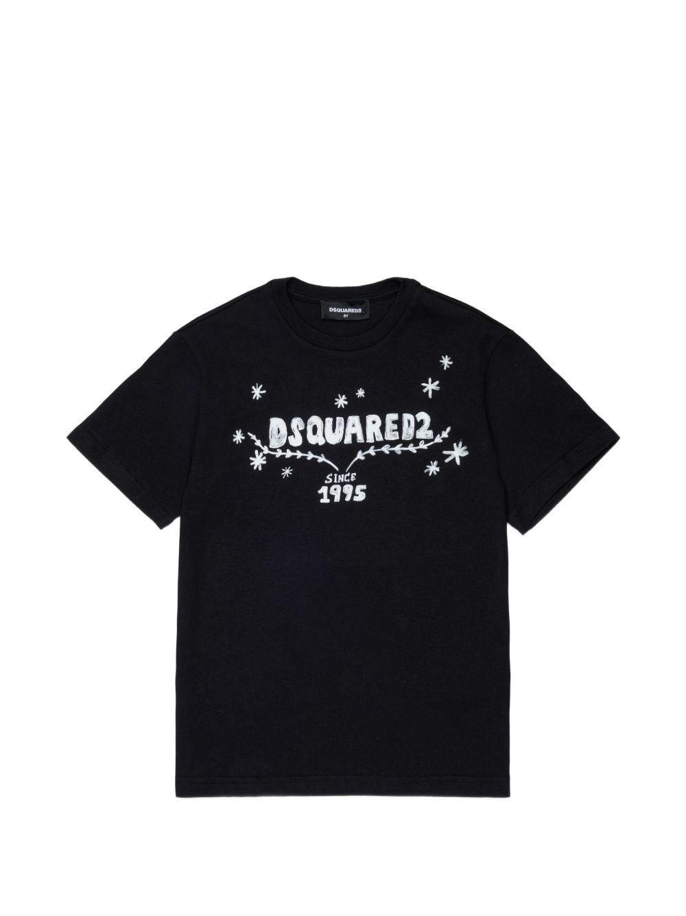 T-shirt Nero DQ3445D0AJ1 DQ900 DSQUARED KIDS 
