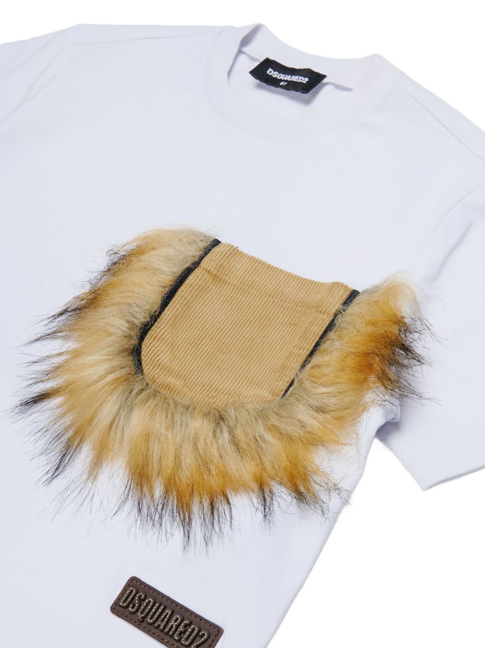 T-shirt Bianco DQ3467D0AJ7 DQ100 DSQUARED KIDS 