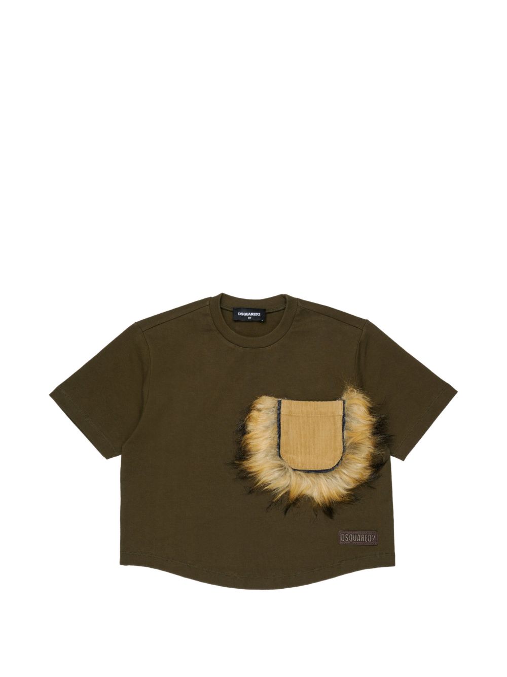 T-shirt Tarmac Green DQ3467D0AJ7 DQ558 DSQUARED KIDS 