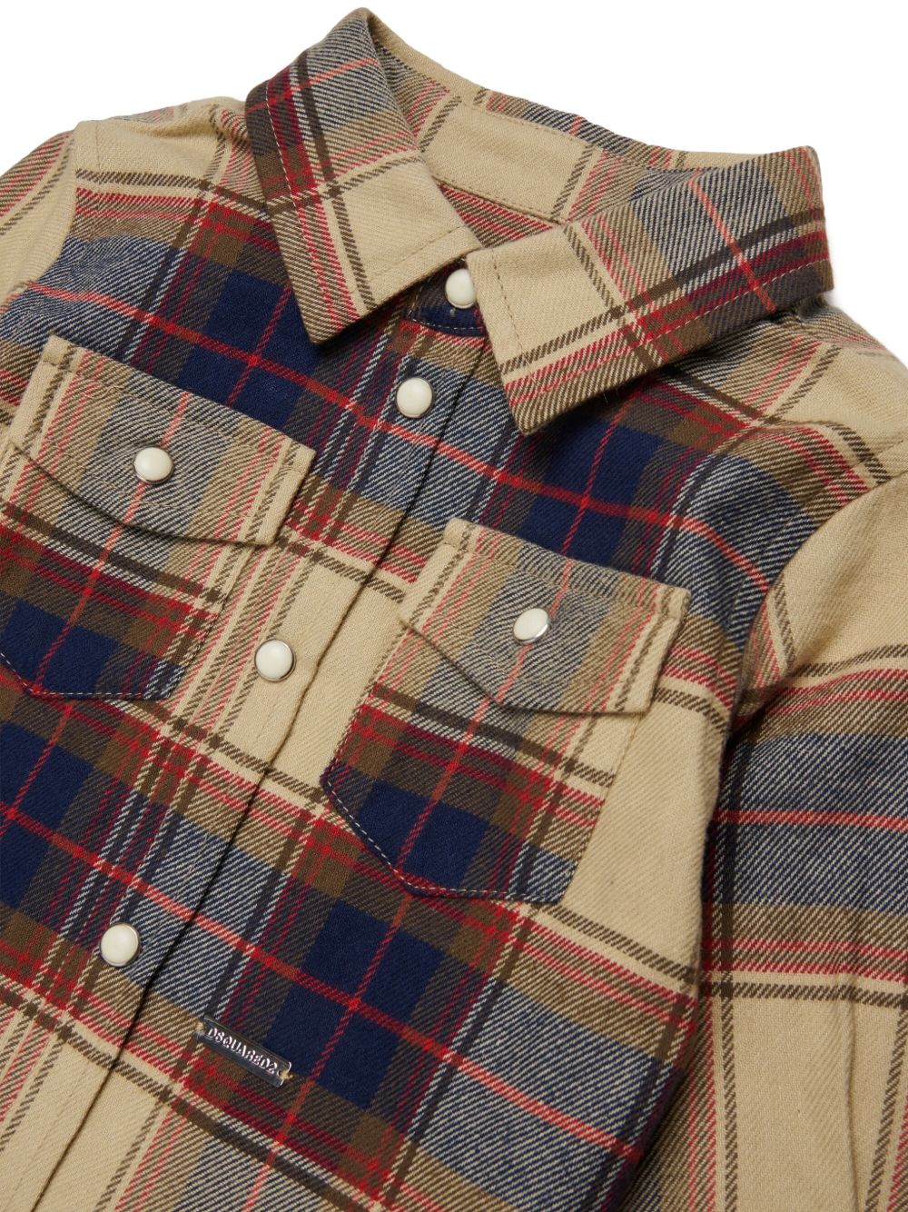 Camicia Feather Gray DQ3491D0AIA DQ717 DSQUARED KIDS 