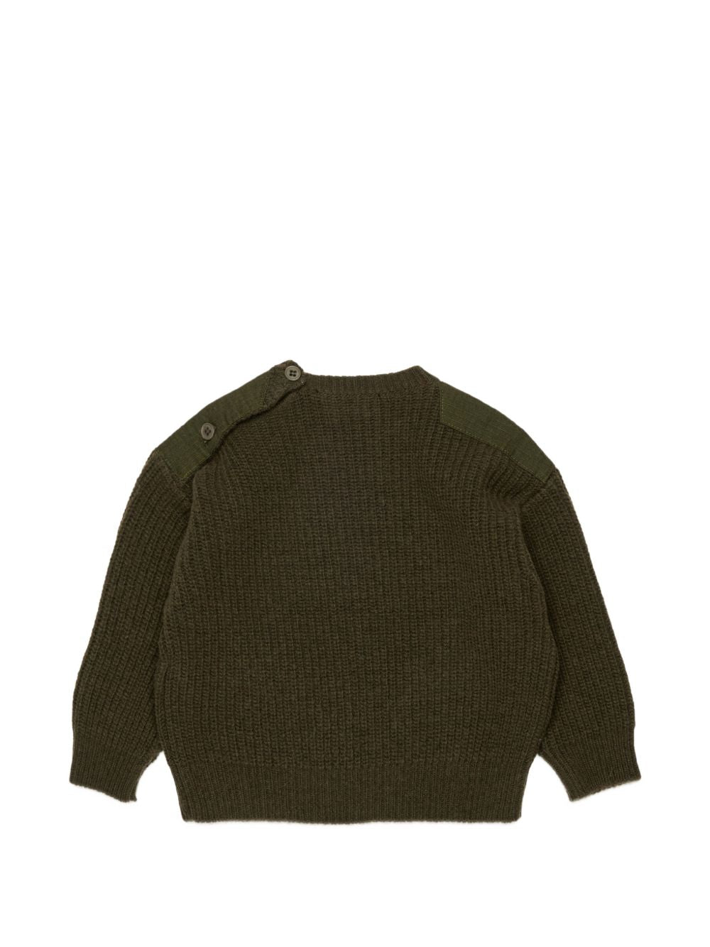 Maglione in Lana Tarmac Green DQ3493D0AJD DQ558 DSQUARED KIDS 