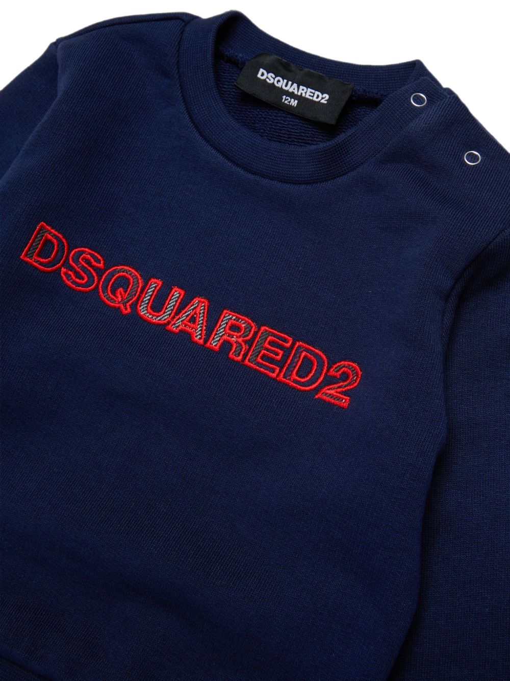 Felpa Peacoat Blue DQ3510D0AJ2 DQ864 DSQUARED KIDS 