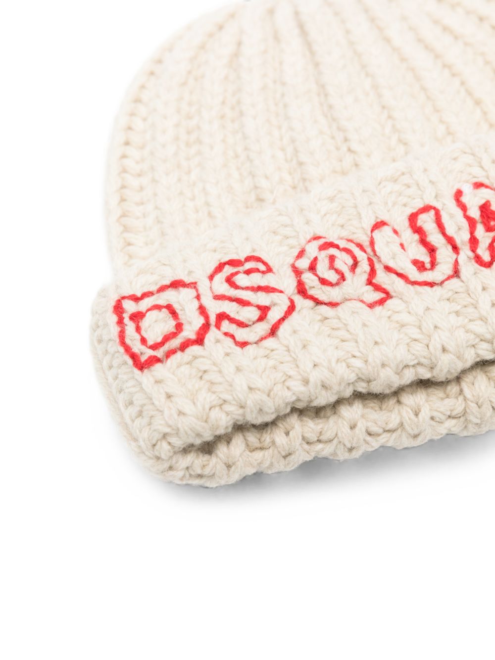 Cappello in Lana Antique White DQ3526D0AJQ DQ103 DSQUARED KIDS 
