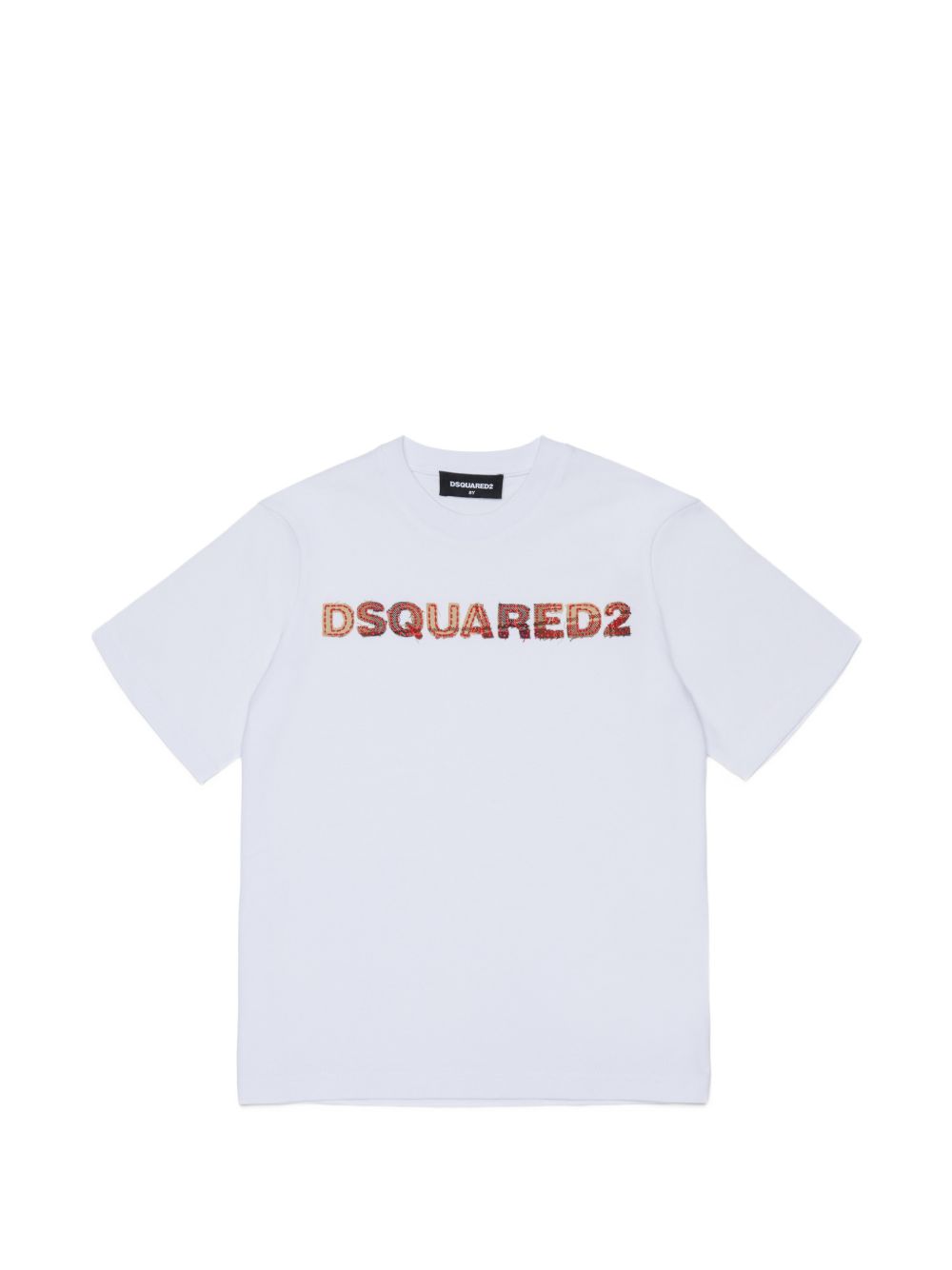 T-shirt Bianco DQ3560D0AJ1 DQ100 DSQUARED KIDS 