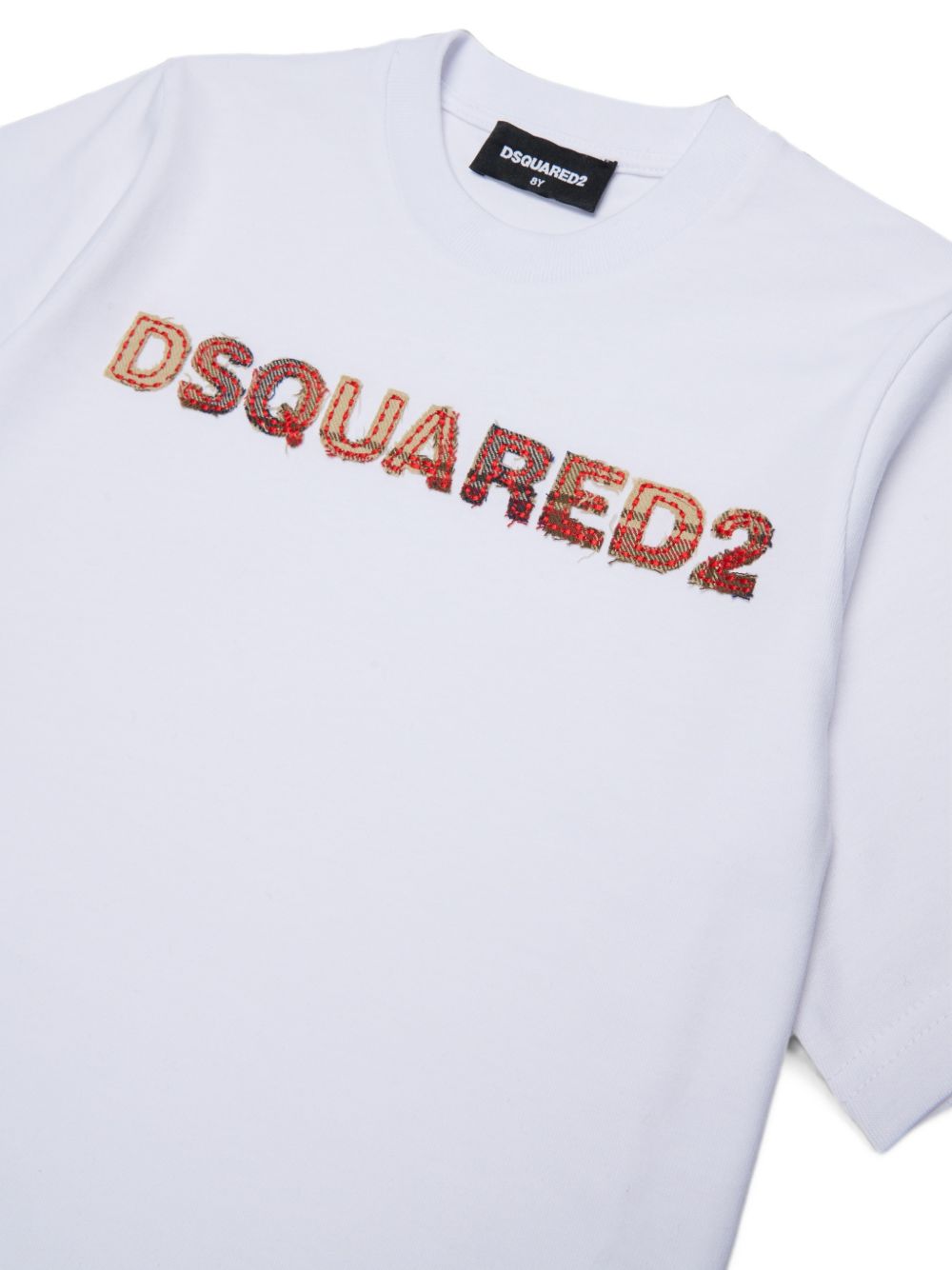 T-shirt Bianco DQ3560D0AJ1 DQ100 DSQUARED KIDS 