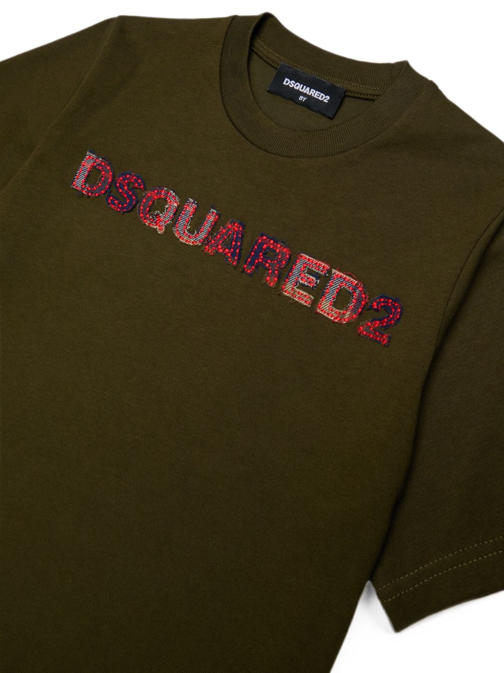 T-shirt Tarmac Green DQ3560D0AJ1 DQ558 DSQUARED KIDS 