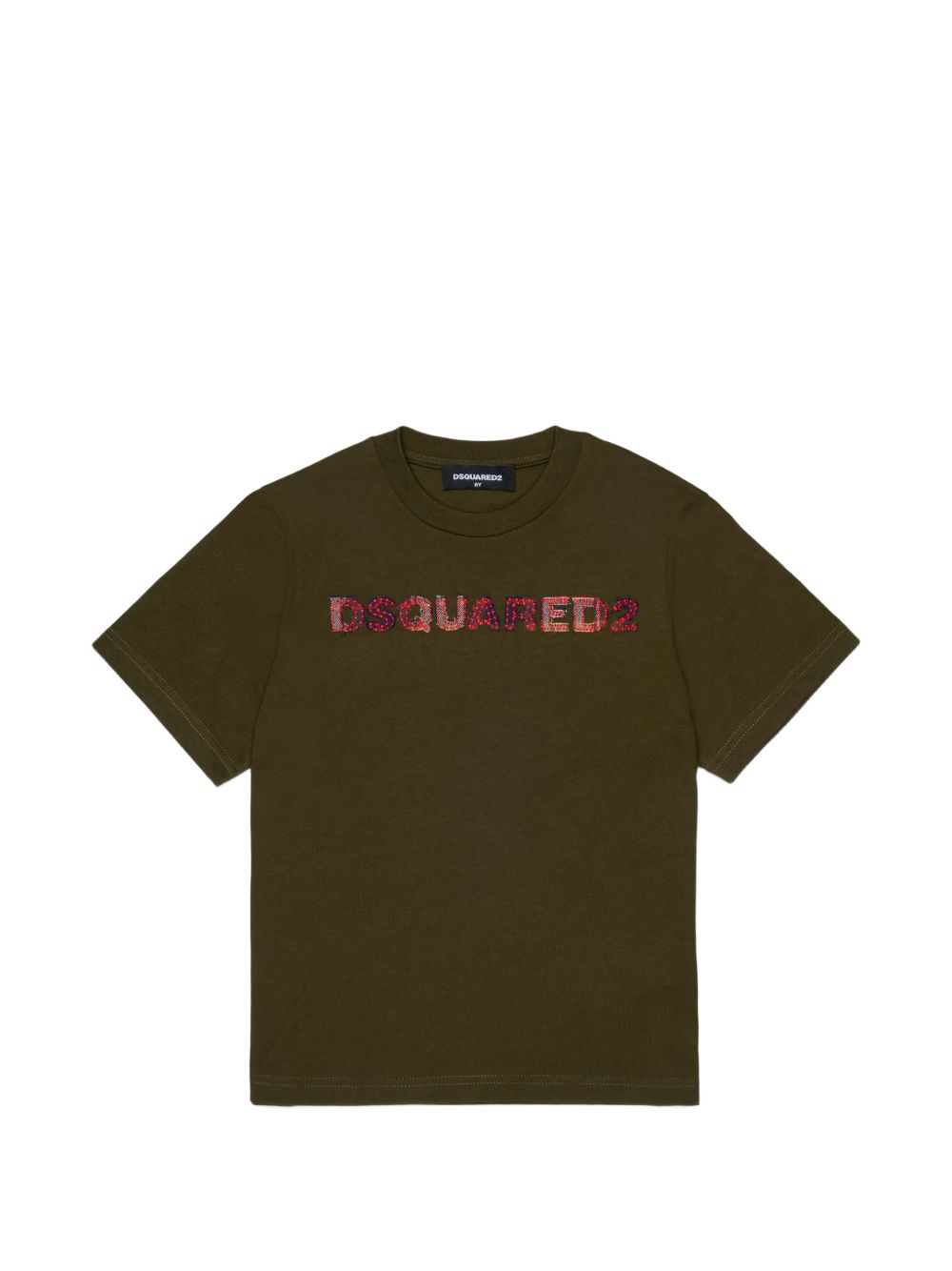 T-shirt Tarmac Green DQ3560D0AJ1 DQ558 DSQUARED KIDS 