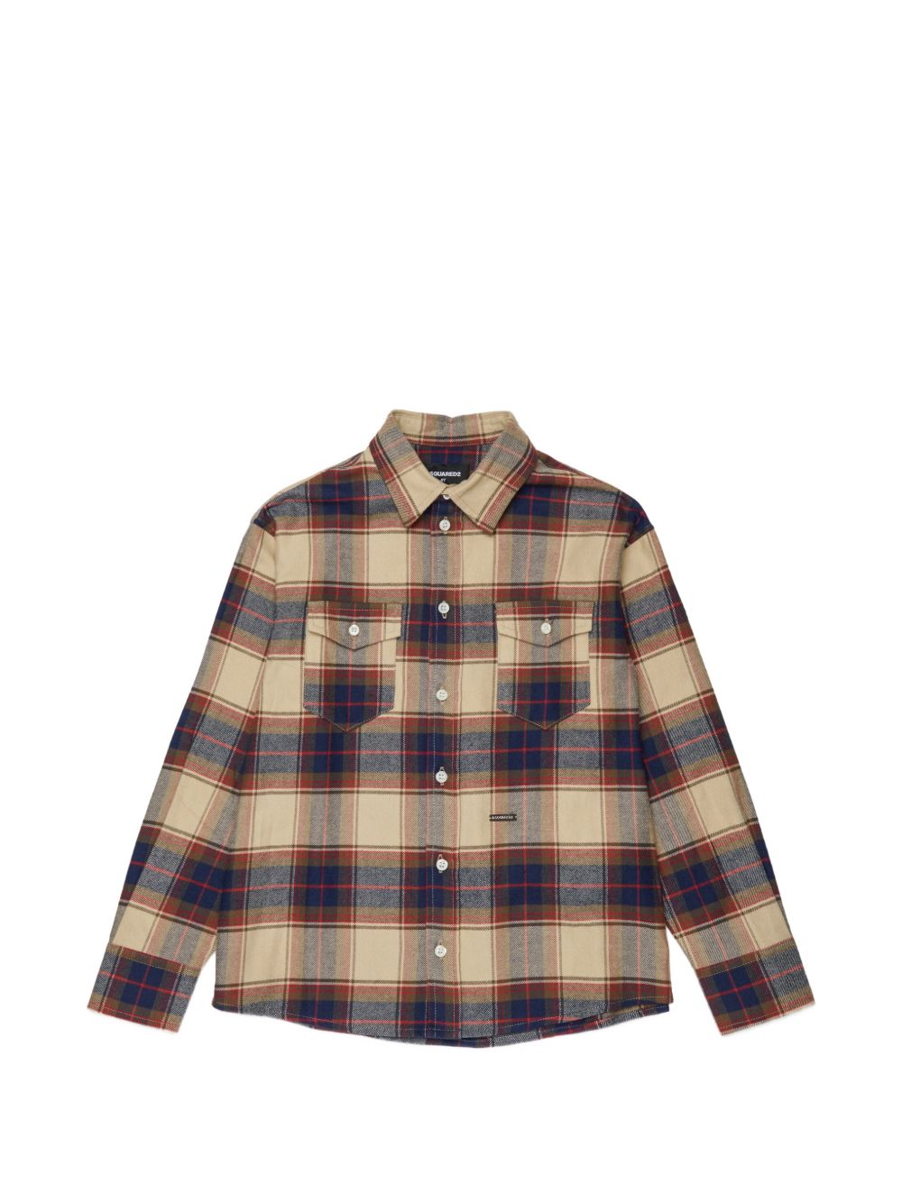 Camicia Feather Gray DQ3564D0AIA DQ717 DSQUARED KIDS 