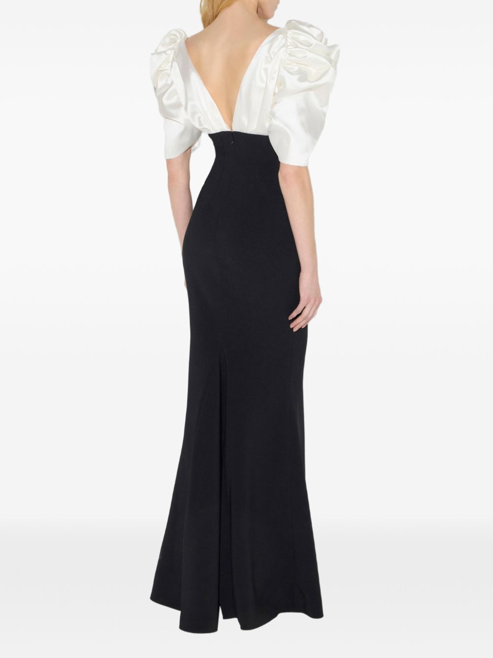 Abito Avorio/Nero ABR0967E2 309 ELISABETTA FRANCHI 