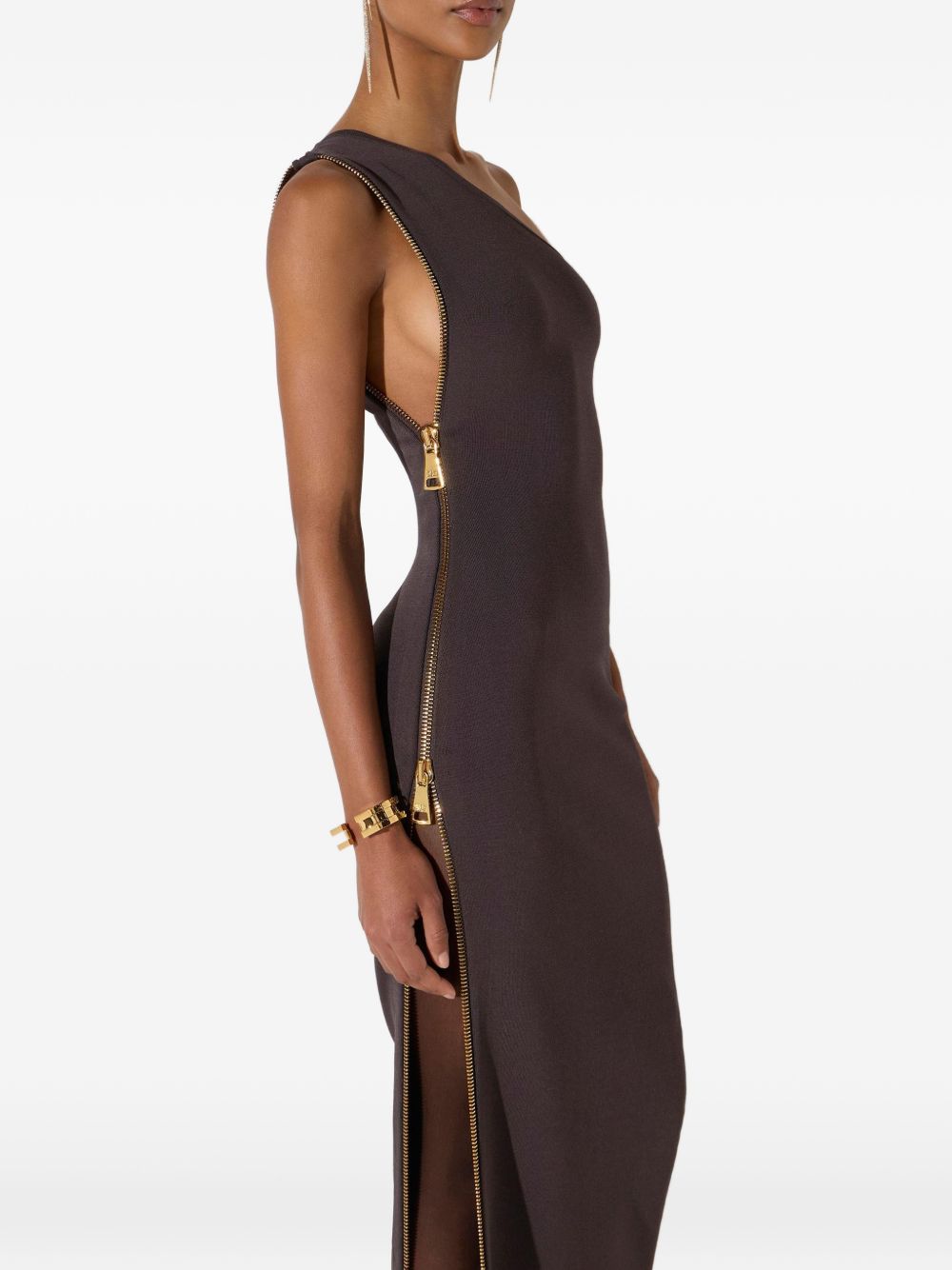 Abito di maglia Dark Chocolate AM07B66E2 EV9 ELISABETTA FRANCHI 