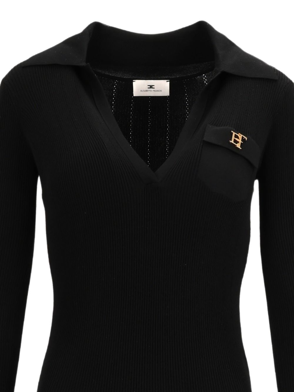 Abito di maglia Nero AM08B66E2 110 ELISABETTA FRANCHI 