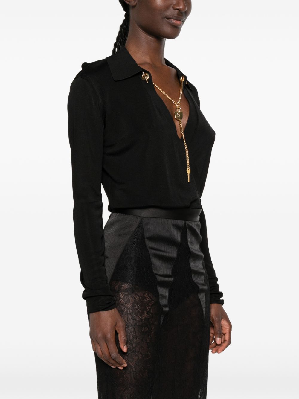 Body tricot Nero BK03S66E2 110 ELISABETTA FRANCHI 