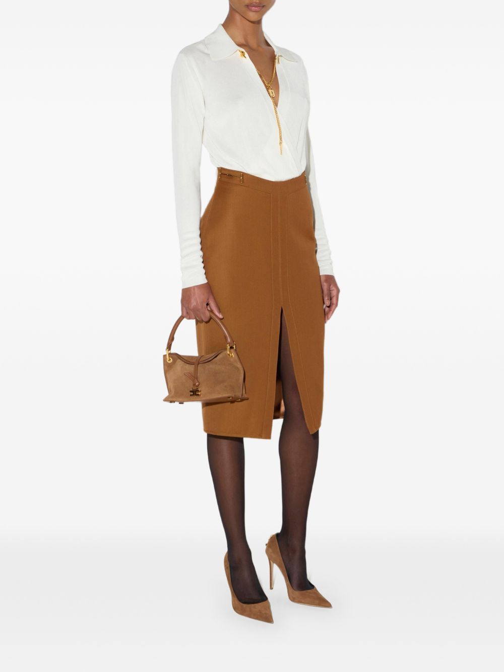 Body tricot Burro BK03S66E2 193 ELISABETTA FRANCHI 