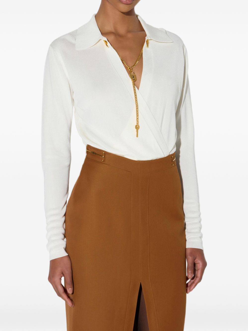 Body tricot Burro BK03S66E2 193 ELISABETTA FRANCHI 