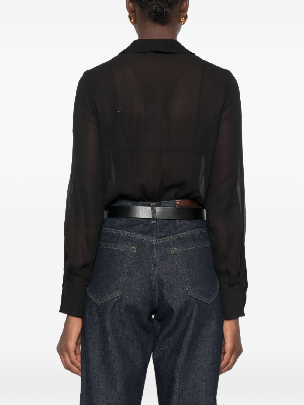Camicia a body Nero CB00966E2 110 ELISABETTA FRANCHI 