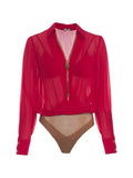Camicia a body Red Passion