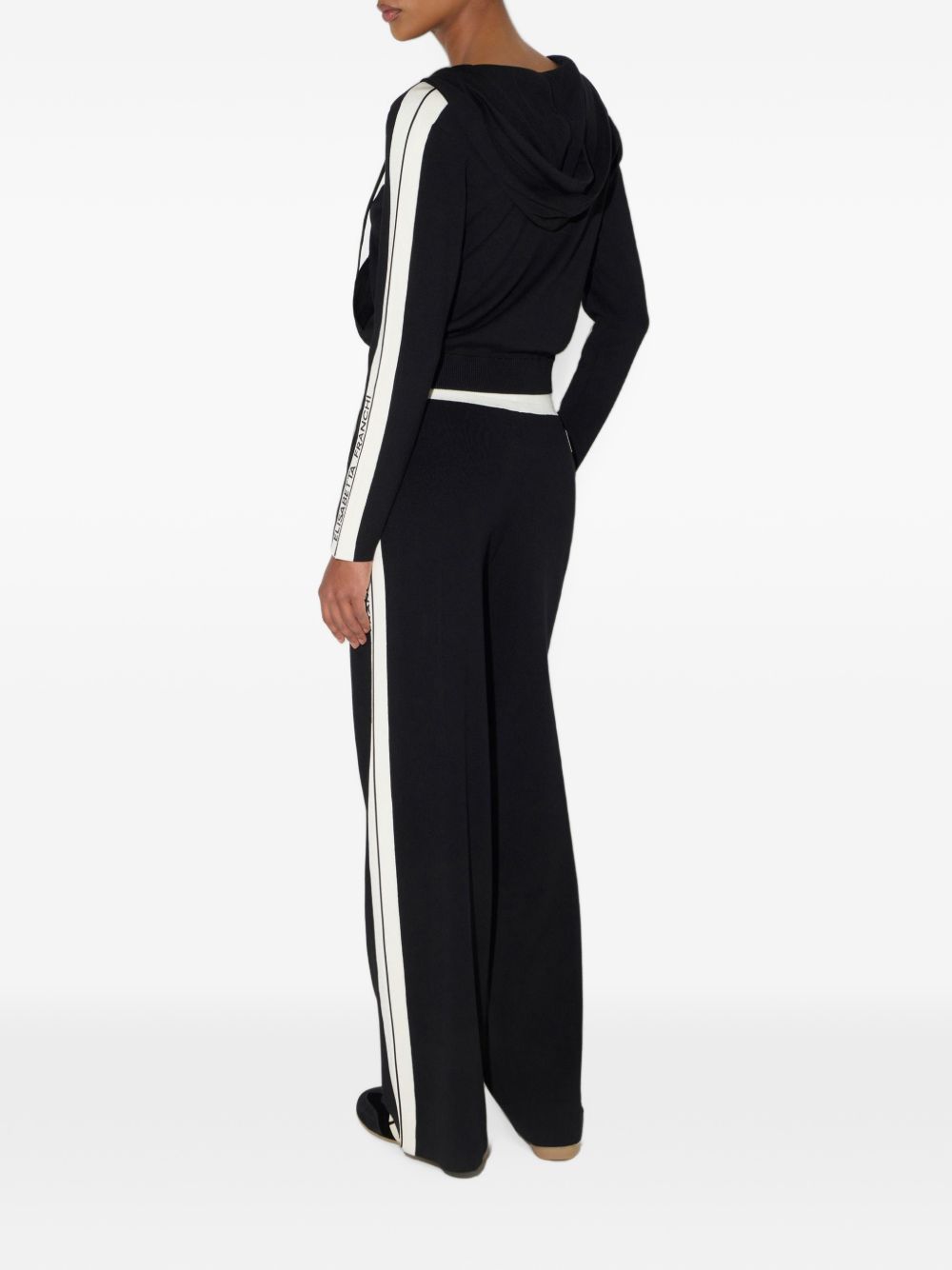 Pantalone tricot Nero/Burro KP75S66E2 685 ELISABETTA FRANCHI 