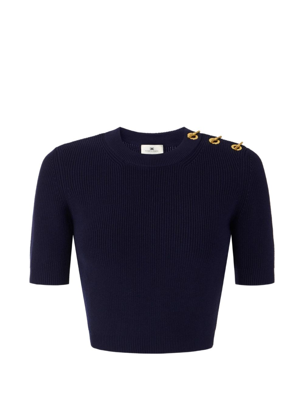 Maglia tricot Blu Notte MK02S66E2 H88 ELISABETTA FRANCHI 