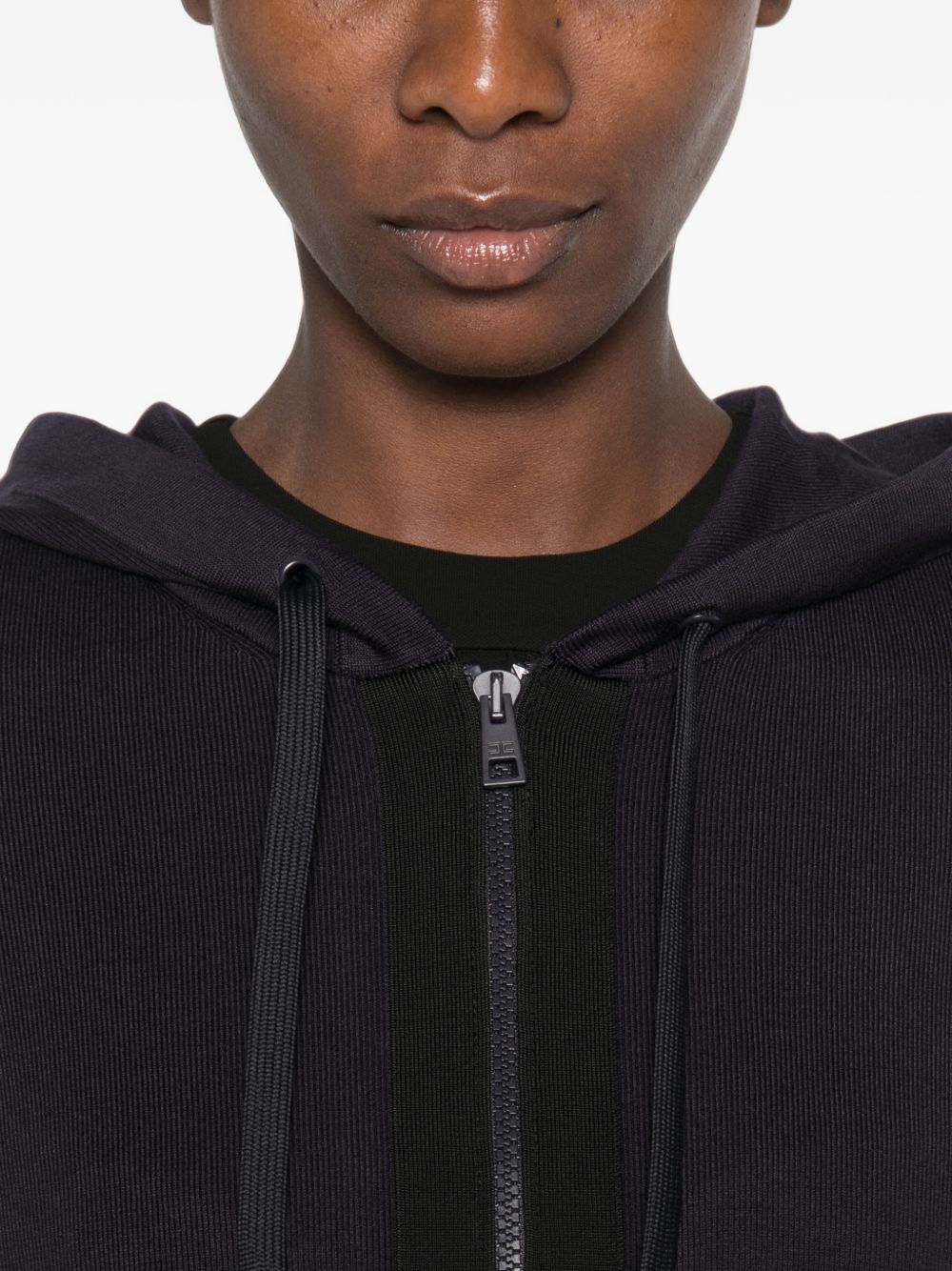 Maglia tricot Blu notte/Nero MK15S66E2 I11 ELISABETTA FRANCHI 