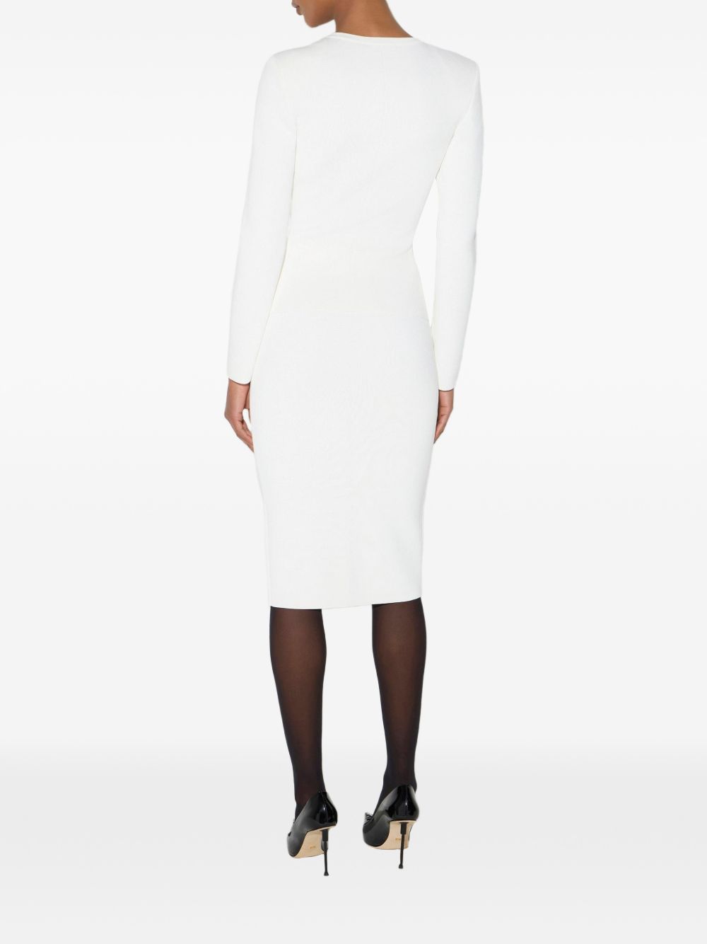 Maglia tricot Avorio MK68B66E2 360 ELISABETTA FRANCHI 