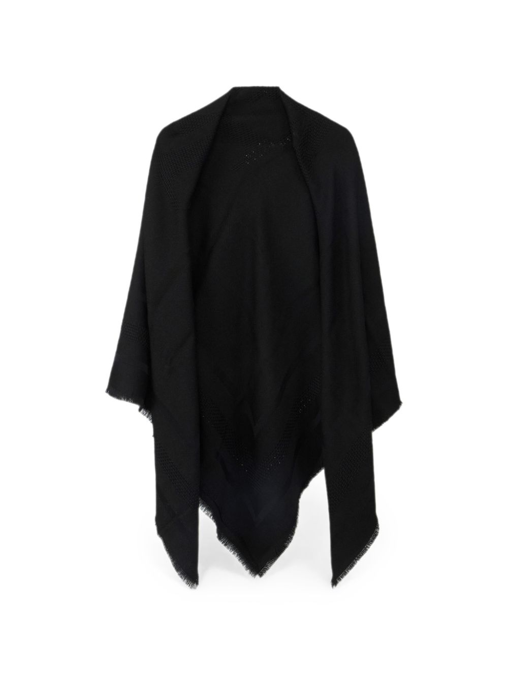 Mantella in lana Nero MT01F66E2 110 ELISABETTA FRANCHI 