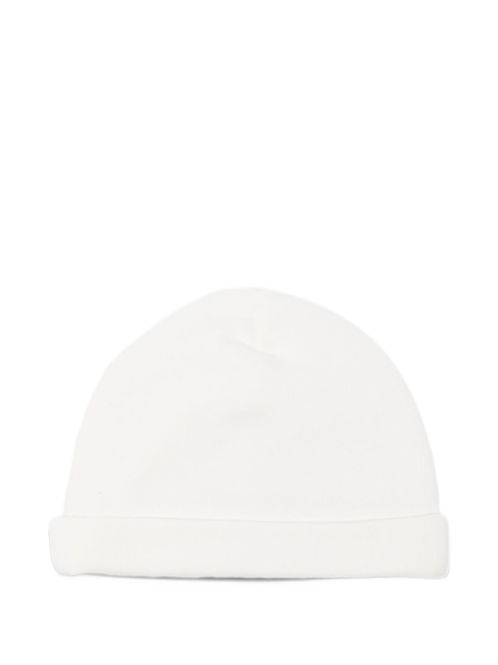 Berretto con ricamo avorio ENCP089FF002 0115 ELISABETTA FRANCHI KIDS 