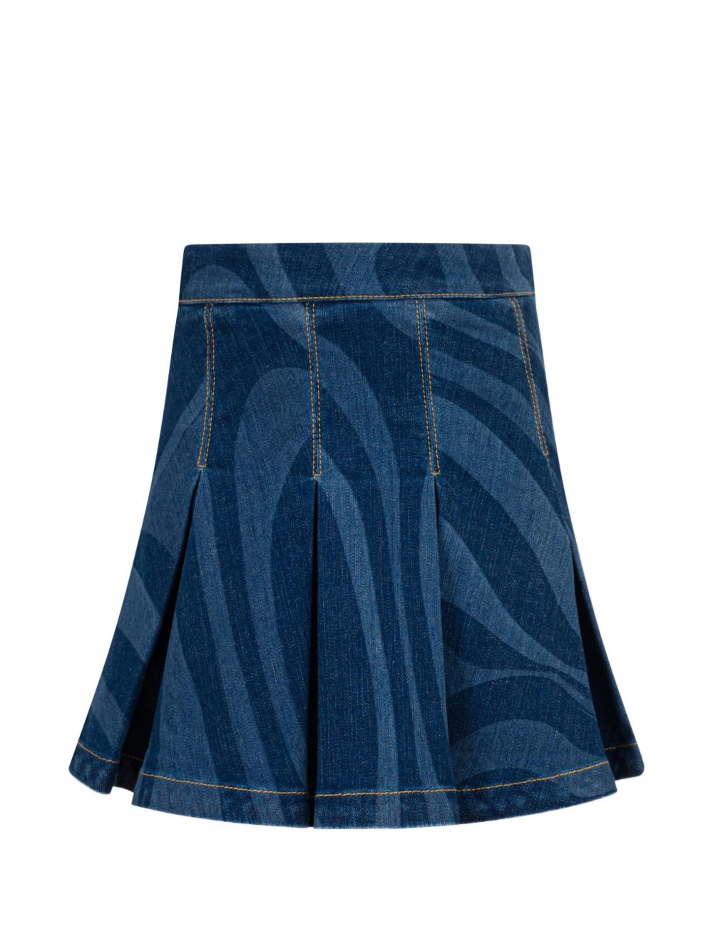 Gonna a motivi denim PZ7A61Z3664 620 EMILIO PUCCI KIDS 