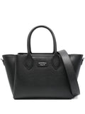 Borsa con due manici nera