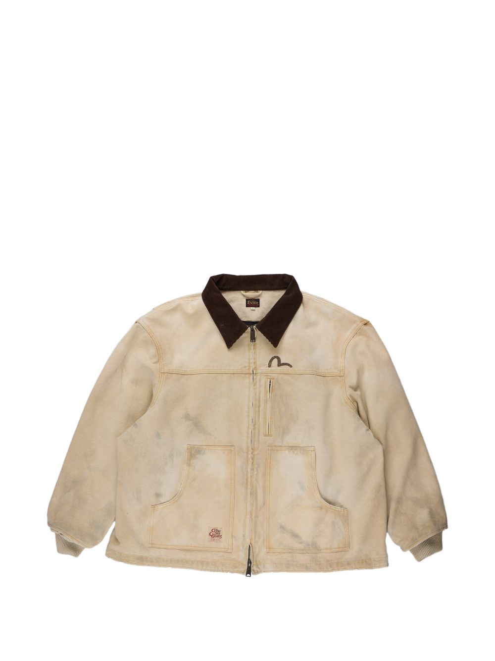 Giubbotto Vintage Canvas Beige 2EAEJM6JK6022 BEGX EVISU 