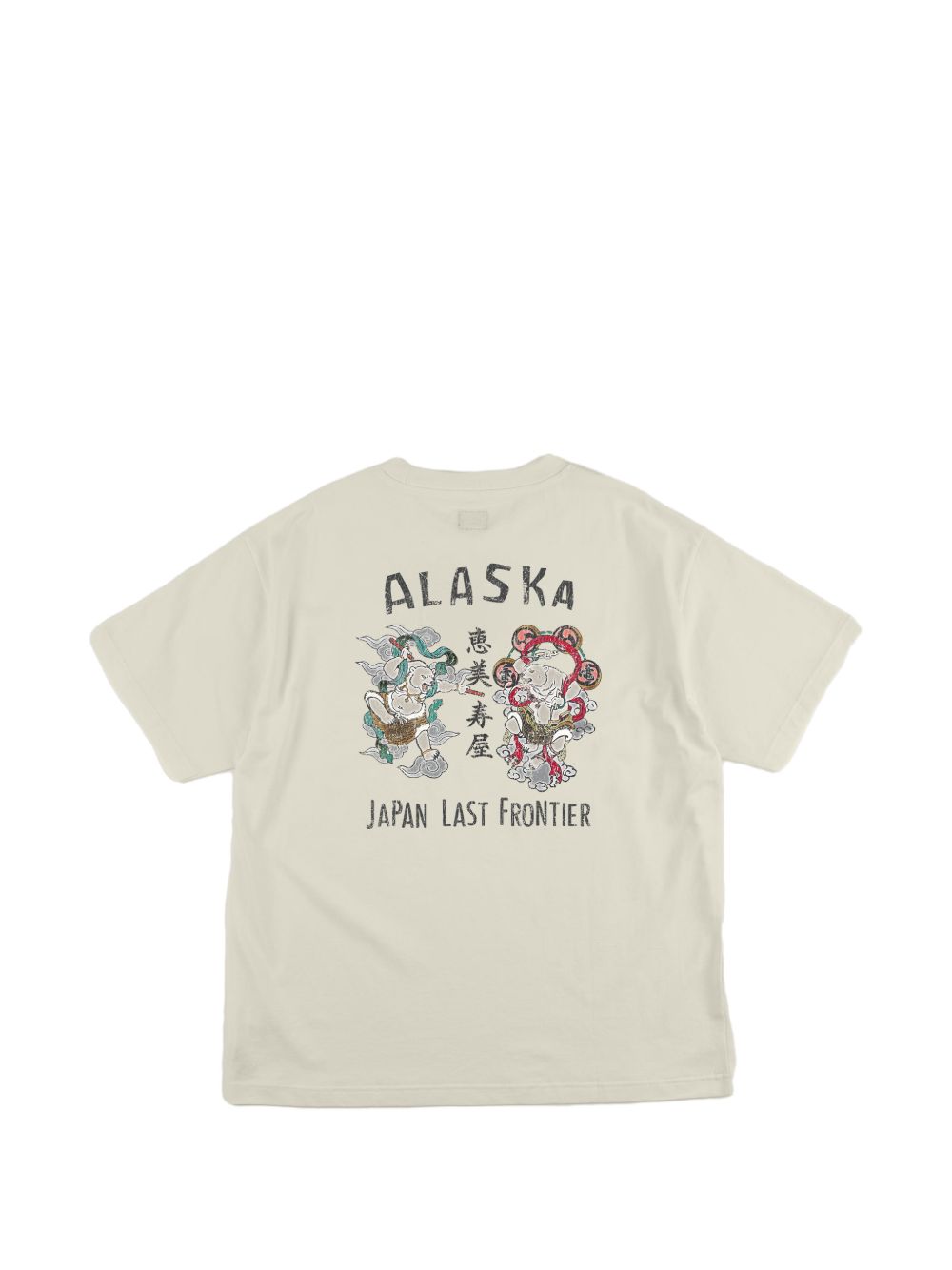 T-shirt Raijin & Fujin Bianco 2EAEJM6TS6080 WHTX EVISU 