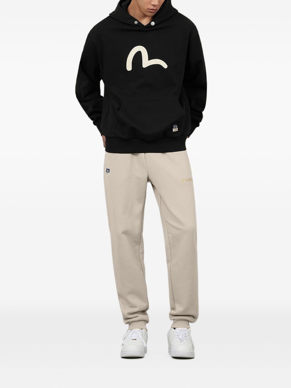 Felpa Seaguall Nero 2EAHTM5SW1252 BLKX EVISU 