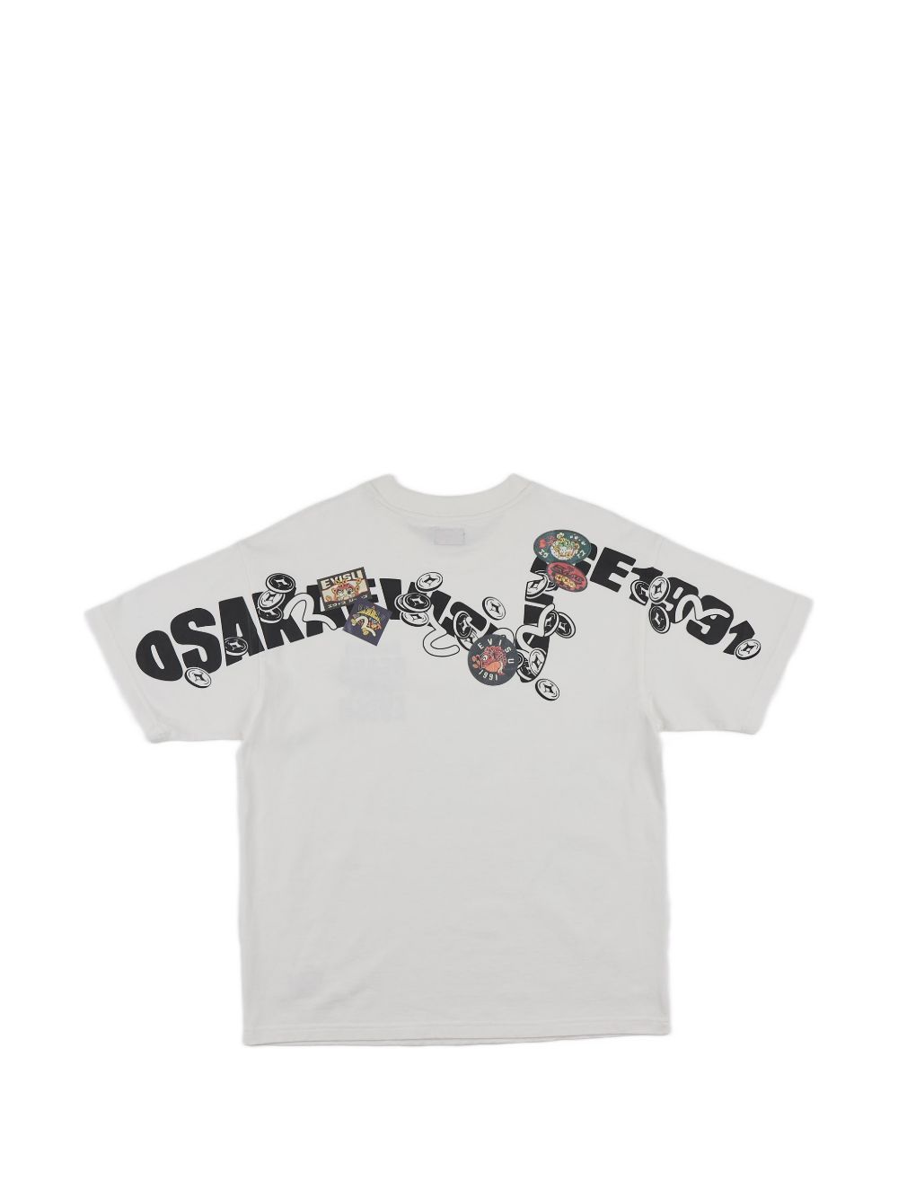 T-shirt Brocade Kamon Applique Bianco 2EAHTM6TS1121 WHTO EVISU 