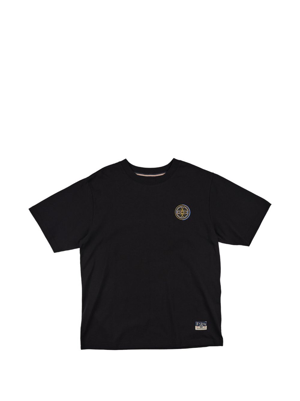 T-shirt Wave & Whale Daicock Nero 2EAHTM6TS1130 BLKX EVISU 